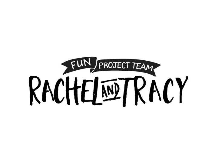 ロゴデザイン　Rachel & Tracy